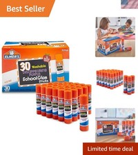 30 Pack of Washable Disappearing Purple Glue Sticks - Perfect for Kids & Crafts 0.63 per gallon