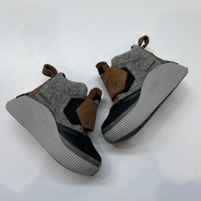75 Sorel Kids' Out N About IV Waterproof Winter Boot Toddler 6 Gray Brown Black