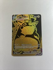 Pikachu vmax Gold Espanzione Spada&Scudo datata 2022