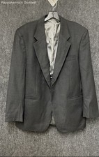 Jos. A. Bank Men's Executive Collection Charcoal Gray Wool Blazer Sport Coat 42R