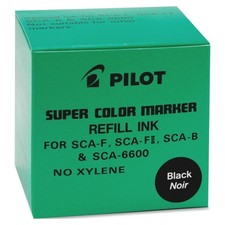 Pilot Super Color Marker Refill Ink - Black - 1 Each 48500 40 1 