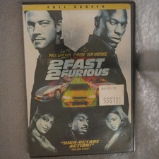 2 Fast 2 Furious Full Screen Edition Fullscreen DVD Brand New Paul Walker