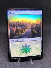 MTG Plains (0194) Marvel's Spider-Man Foil NM