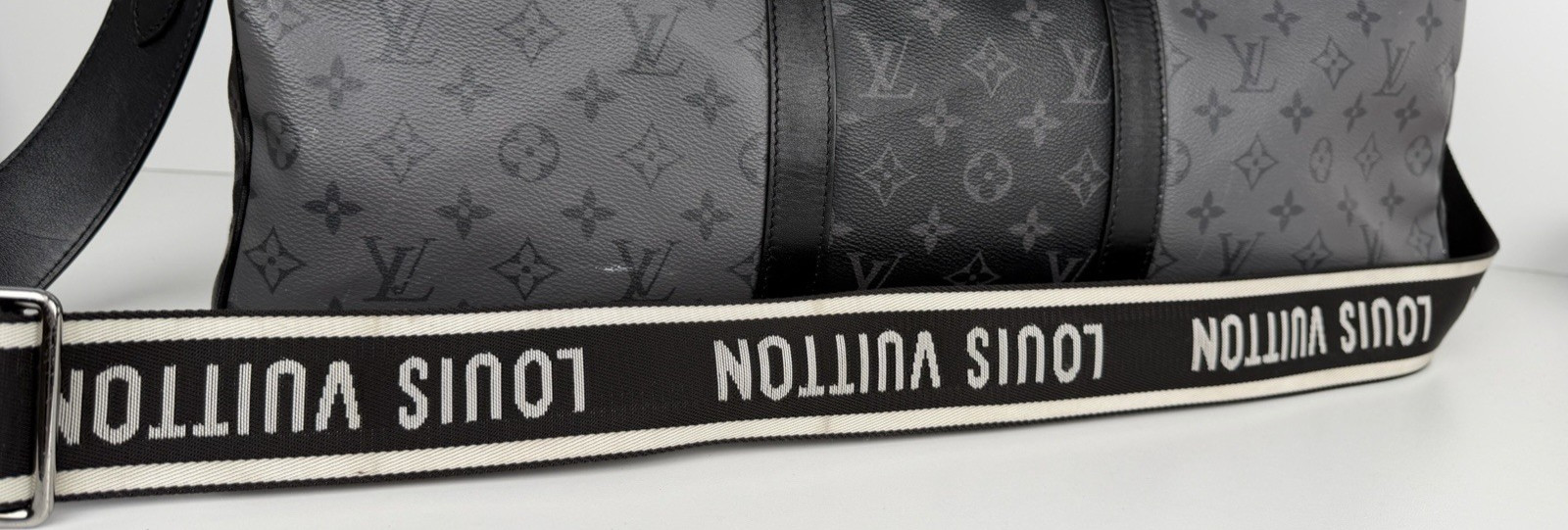 Louis Vuitton Reverse Monogram Eclipse Keepall Ba… - image 10