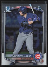 2025 Bowman Draft Josiah Hartshorn Chrome Chicago Cubs #BDC-21 1st Prospect