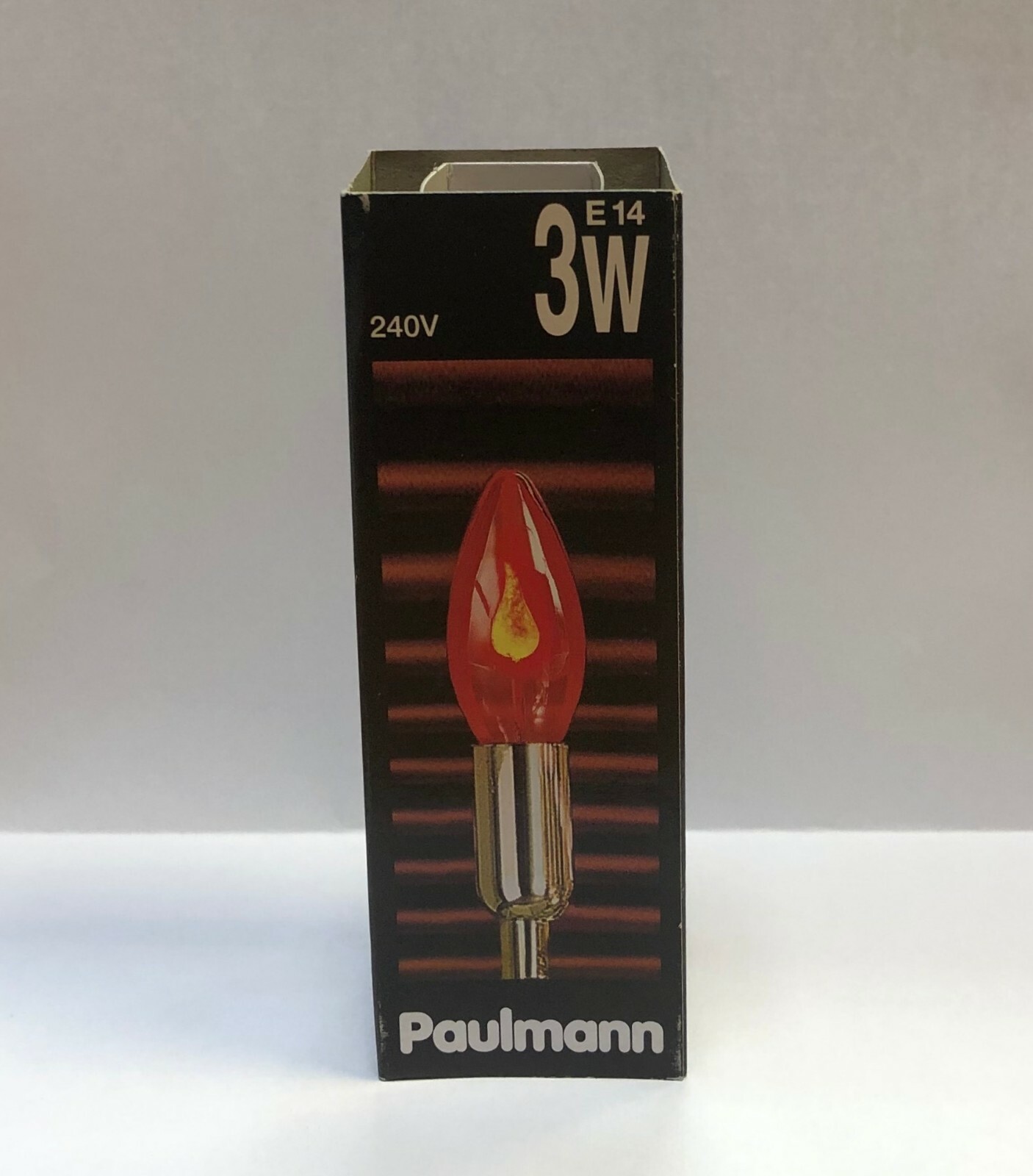 Lot De 10 Ampoules Bougie Paulmann 25W E14 Bleu | Intensité Variable | Forme Cœur | Neuf