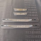 4PCS Auto Door Sill Cover Guard Panel Step Protector for Honda Pilot Accessories