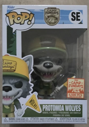 Funko Camp Fundays 2023 Box of Fun Protomoa Wolves Pop IN HAND LE 6500