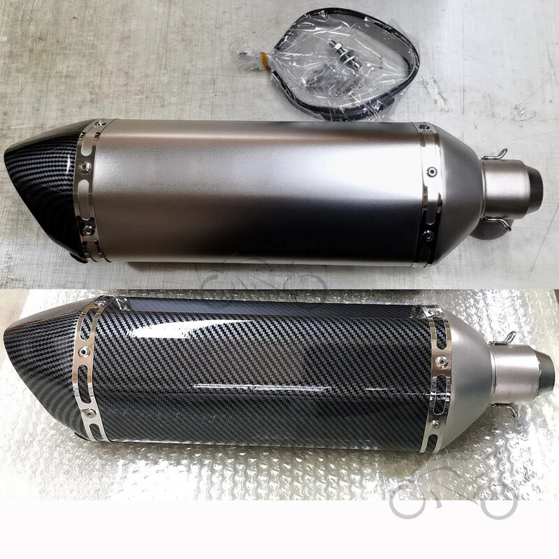 Sistema modificado de escape negro deslizable para Suzuki Hayabusa GSX1300R 2008-2020 Foto 3 de 4