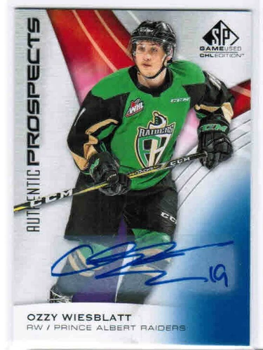 19/20 SP GAME USED CHL HOCKEY BLUE AUTOGRAPH AUTO CARDS #1-75 U-Pick From List - Picture 17 of 34