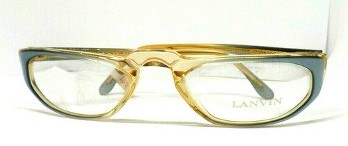 LANVIN PARIS MONTATURA OCCHIALI DA VISTA UOMO PER LETTURA VINTAGE DONNA  ANNI 80 | eBay