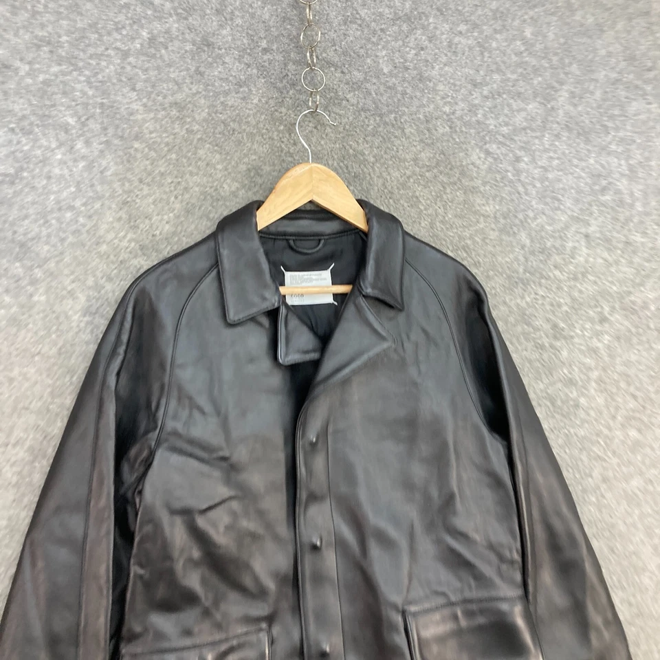 Coco ограниченного кожаная куртка женщин маленький расслабленный SNap кнопка воротник A8803 - Изображение 3 из 4