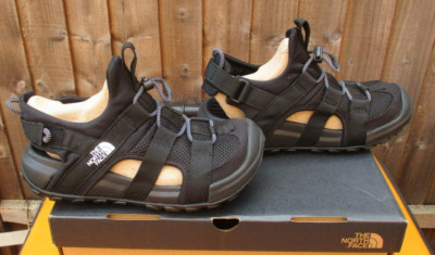 The North Face Explore Camp Damen-Sandalen UVP 135 £ schwarz UK 3,5 neu im Karton