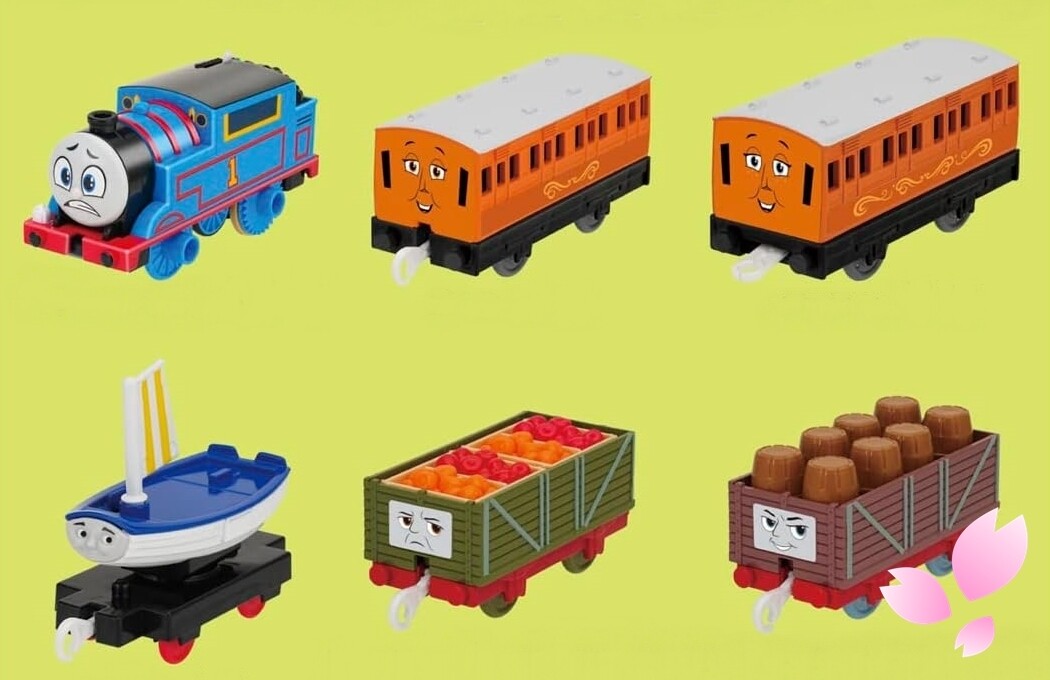 GOGO Thomas Annie Clarabel Skiff Troublesome Truck Tomy