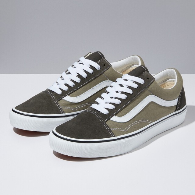 vans olive sneakers