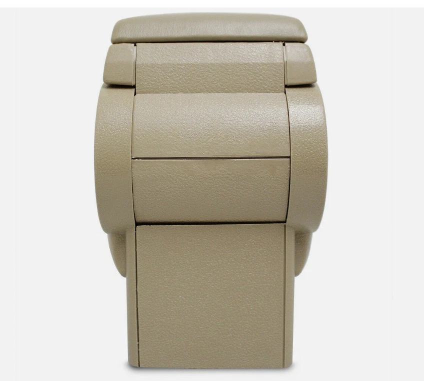 Car Center Console Leather Armrest Box For 98-04 Volkswagen Passat B5 MK4 Beige - Image 4 of 4