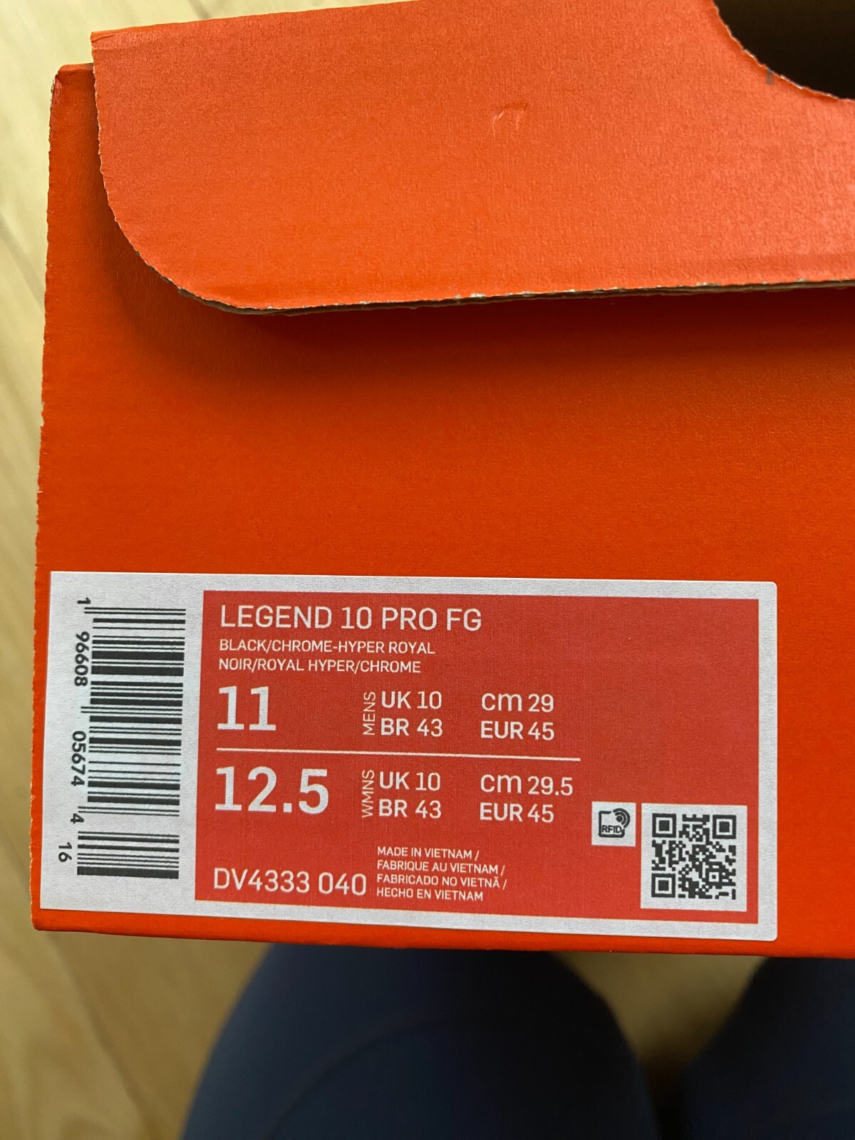 Nike Tiempo Legend 10 PRO Firm Ground Mens Football Boots UK Size 10