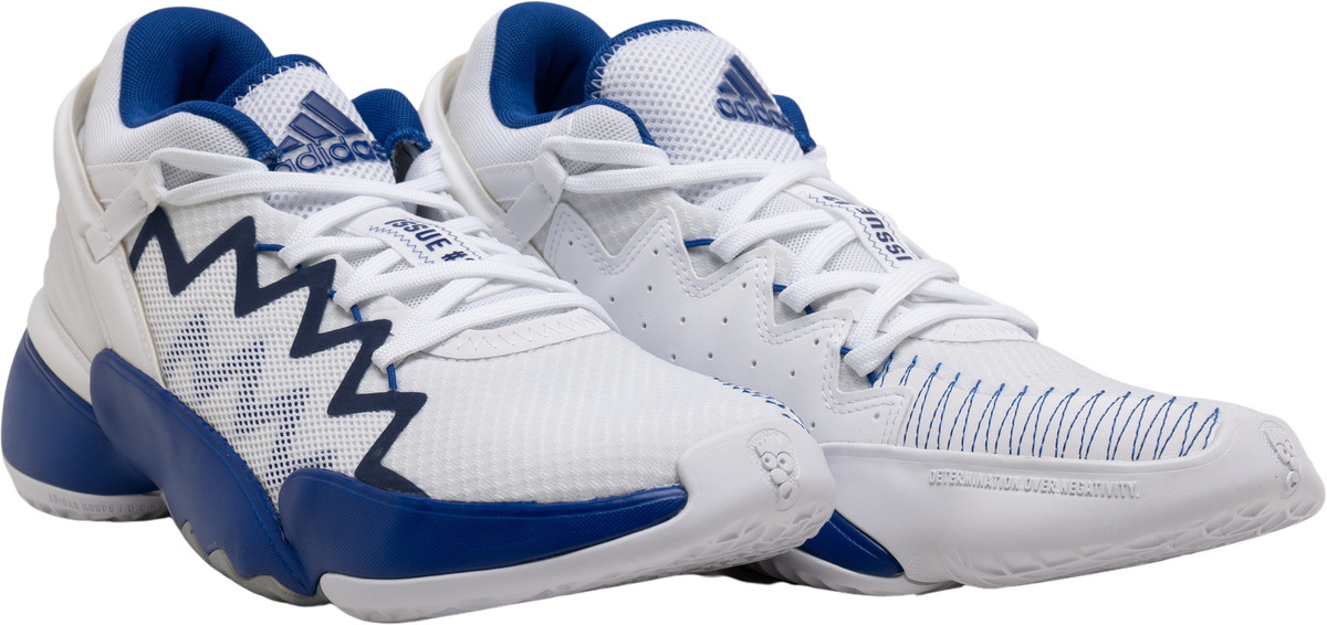 adidas D.O.N. Issue #2 White Royal Blue for Sale