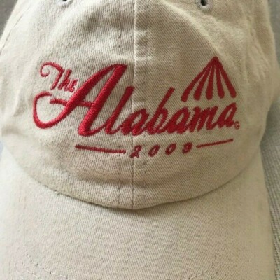 Alabama Stakes Ballcap ''The Alabama 2009'' Saratoga NYThoroughbred Racing tan/red