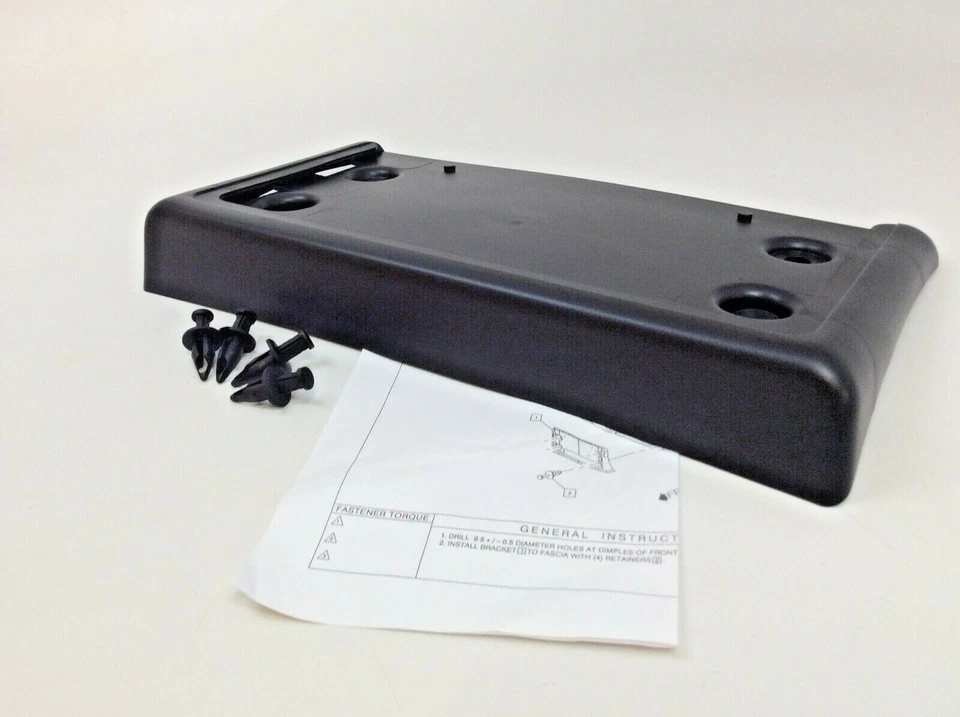 2002-2009 Chevrolet Trailblazer GMC Envoy suporte de placa fabricante de equipamento original 15032014 - Imagem 3 de 4