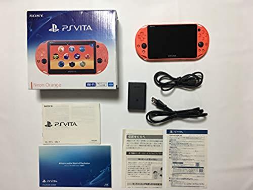 PS Playstation vita Wi-Fi model NEON ORANGE PCH-2000 ZA24 PS Playstation vita Wi-Fi model NEON ORANGE PCH-2000 ZA24