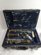 VINTAGE LISNER CLARINET IN CASE MUSICAL INSTRUMENT