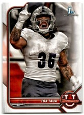 2021 Bowman University Toa Taua Nevada Wolf Pack #25