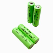 ASC Solar Light AAA Ni-MH Rechargable Batteries for Solar Lights Pack of 12 