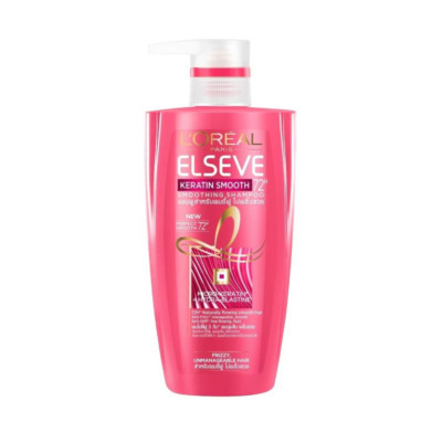 L'Oreal Paris Elseve Shampoo Keratin Smooth 72H Perfecting - 410 ml