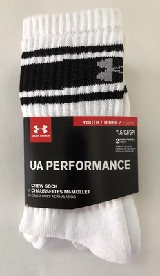 under armour youth performance socks