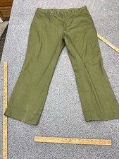 VINTAGE Boy Scouts Of America Men  s 34x29 Uniform Pants Green