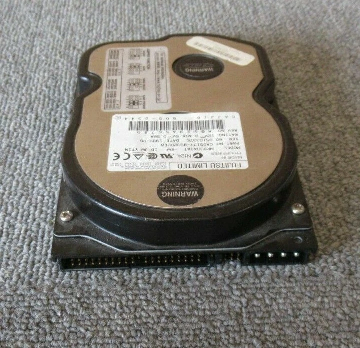 Fujitsu MPD3043AT CA05177-B93200EW 4.3GB 5400RPM ATA-33 512KB 3.5" Internal HDD - Image 3 of 4