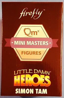 Simon Tam Little Damn Heroes Firefly Qmx Mini Masters Figure Loot Crate 2017
