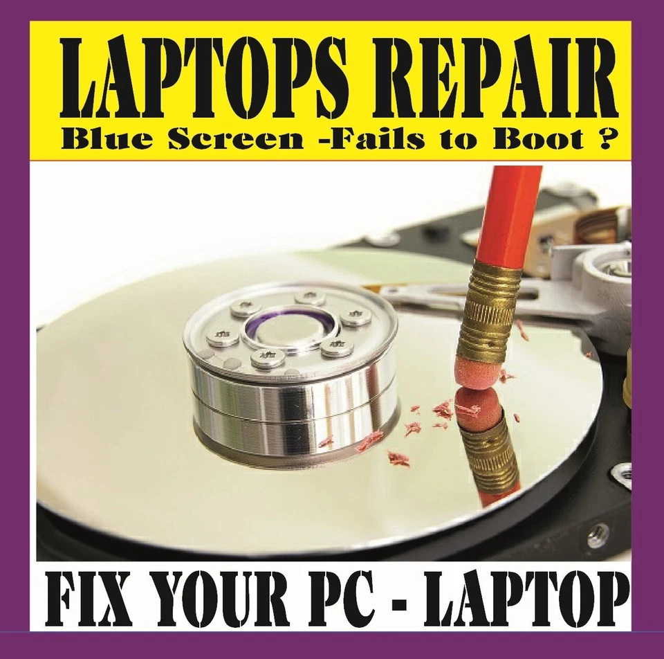 Reparación Recuperar Computadora Portátil PC Mega Reparación Software Reparación PC Ultimate USB Foto 3 de 4