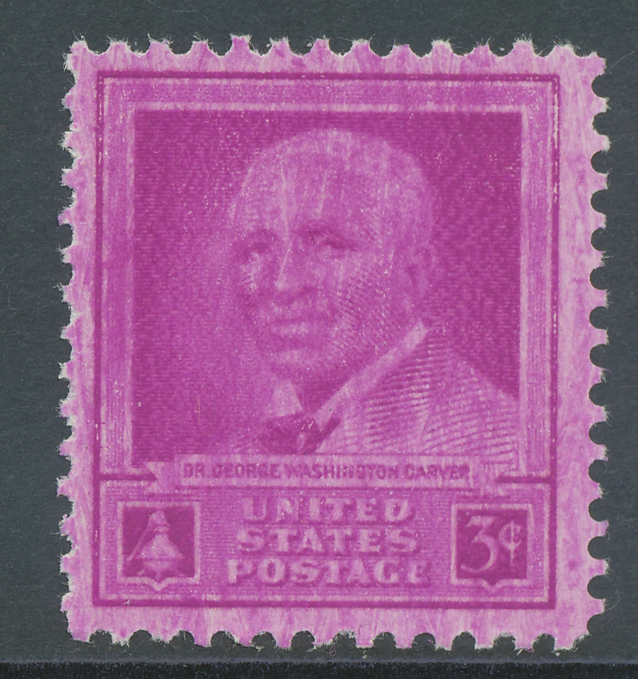 USA ABART 1948 3 C Dr George W. Carver - Chemiker postfrisch FARB-ÜBERSÄTTIGUNG - Bild 1 von 1