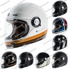 New TORC T1 Newport Retro Full Face Motorcycle Fiberglass Helmet - DOT ECE 22.05