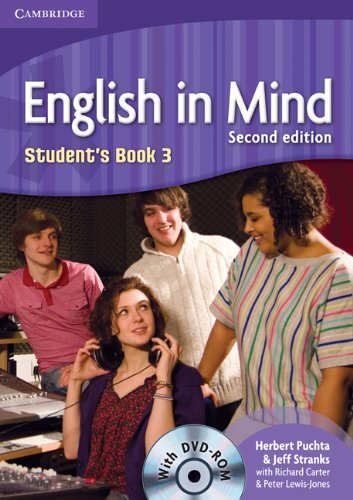 English in Mind Level 3 Student's Book with DVD-ROM-Herbert Puch