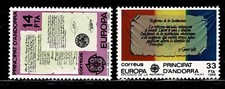 2 SELLOS ANDORRA ESPAÑOLA MNH 1982 EUROPA CEPT REFORMA