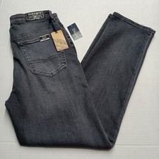 Buffalo David Bitton Jayden Jeans Women's 31 Distressed Gray High Rise Straight