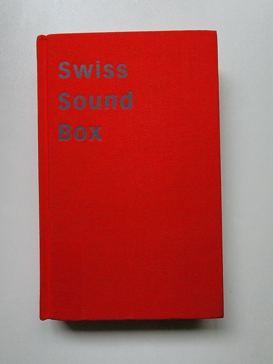 洋書 Swiss Sound Box ( Peter Zumthor ) Swiss Sound Box book by Peter Zumthor 9783764363253| eBay