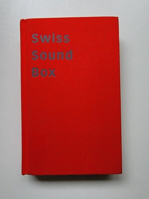 Swiss Sound Box book by Peter Zumthor 9783764363253| eBay