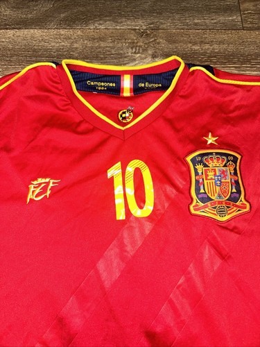 Maglia Calcio ICF Spagna Mondiali Europei Fabregas Uomo Large #V - Foto 2 di 4