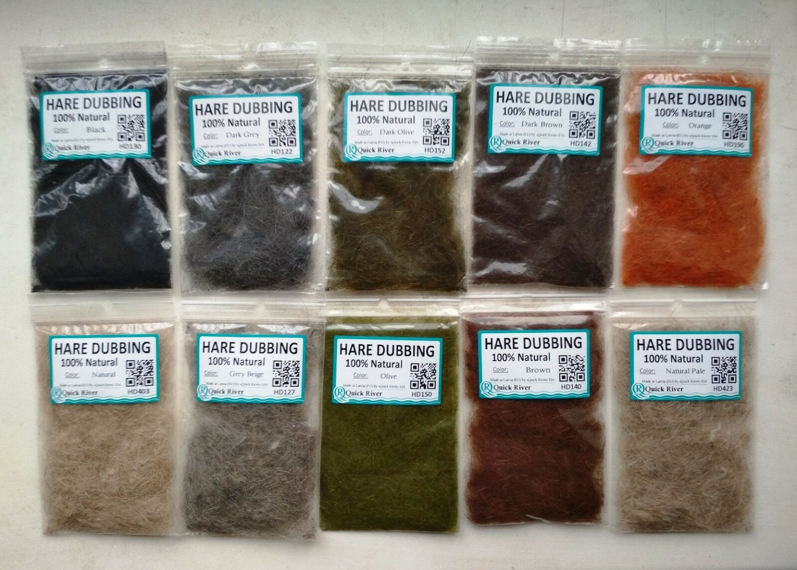 Hemingways Hare's Plus UV Dubbing - Angling Active