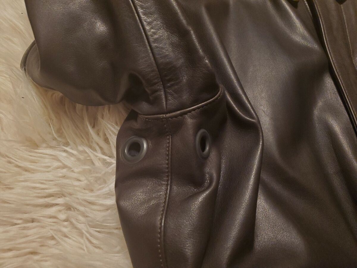 NWT N.HOOLYWOOD HARD WEARING LEATHER BOMBER JACKET 42 40 L NWT N.HOOLYWOOD HARD WEARING LEATHER BOMBER JACKET 42 40 L
