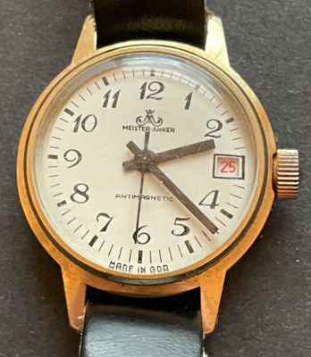 Vintage Meister-Anker Women's Watch Running Ticks 28mm Germany | eBay