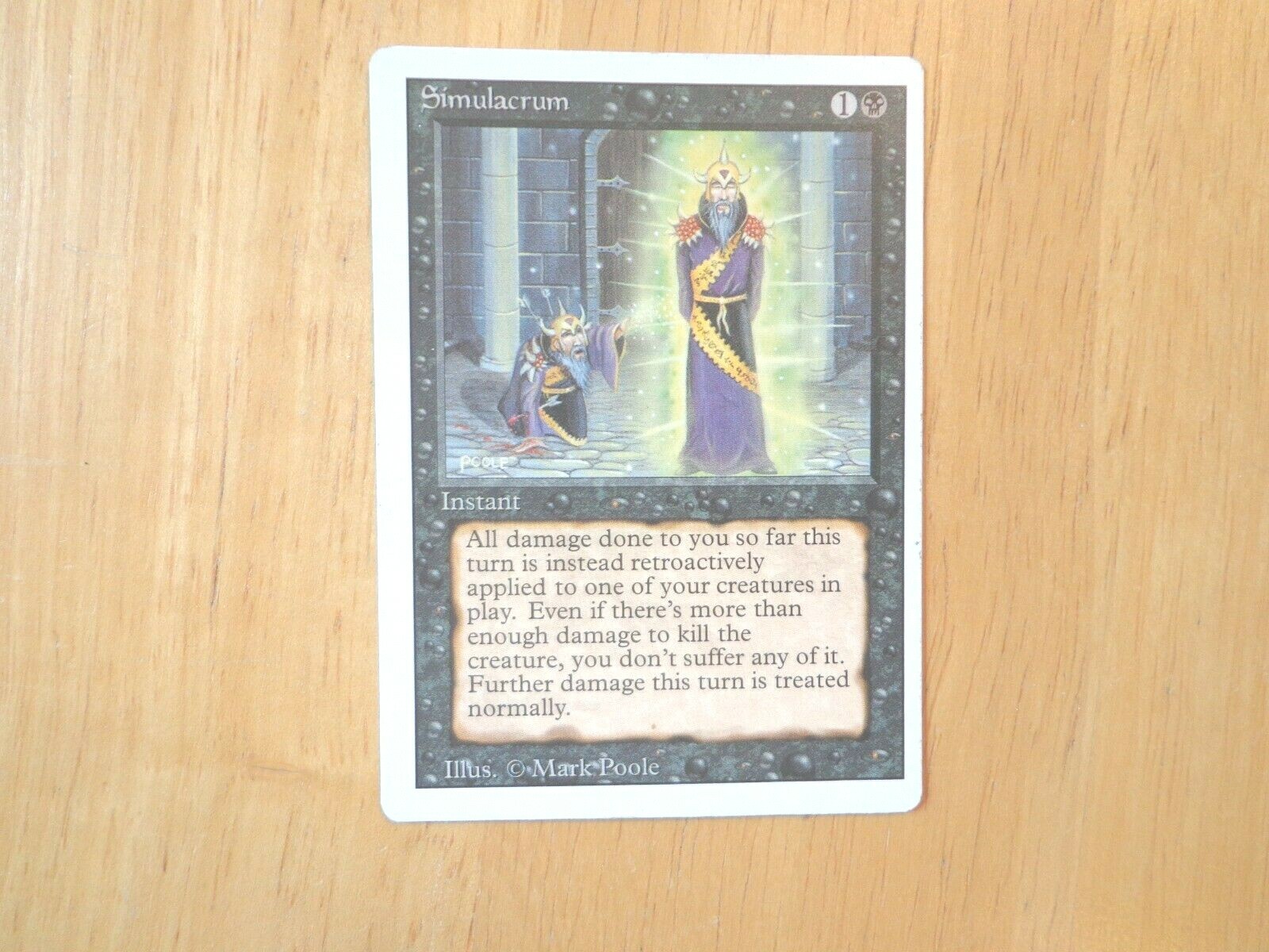  Magic The Gathering MTG UNPLAYED   Simulacrum    NICE CARD