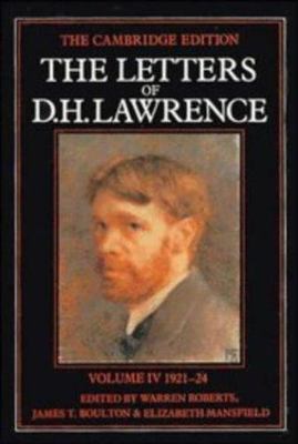 洋書 The Letters of D.H. Lawrence Volume IV The Letters of D. H. Lawrence: Volume 4, June 1921–March 1924 (The