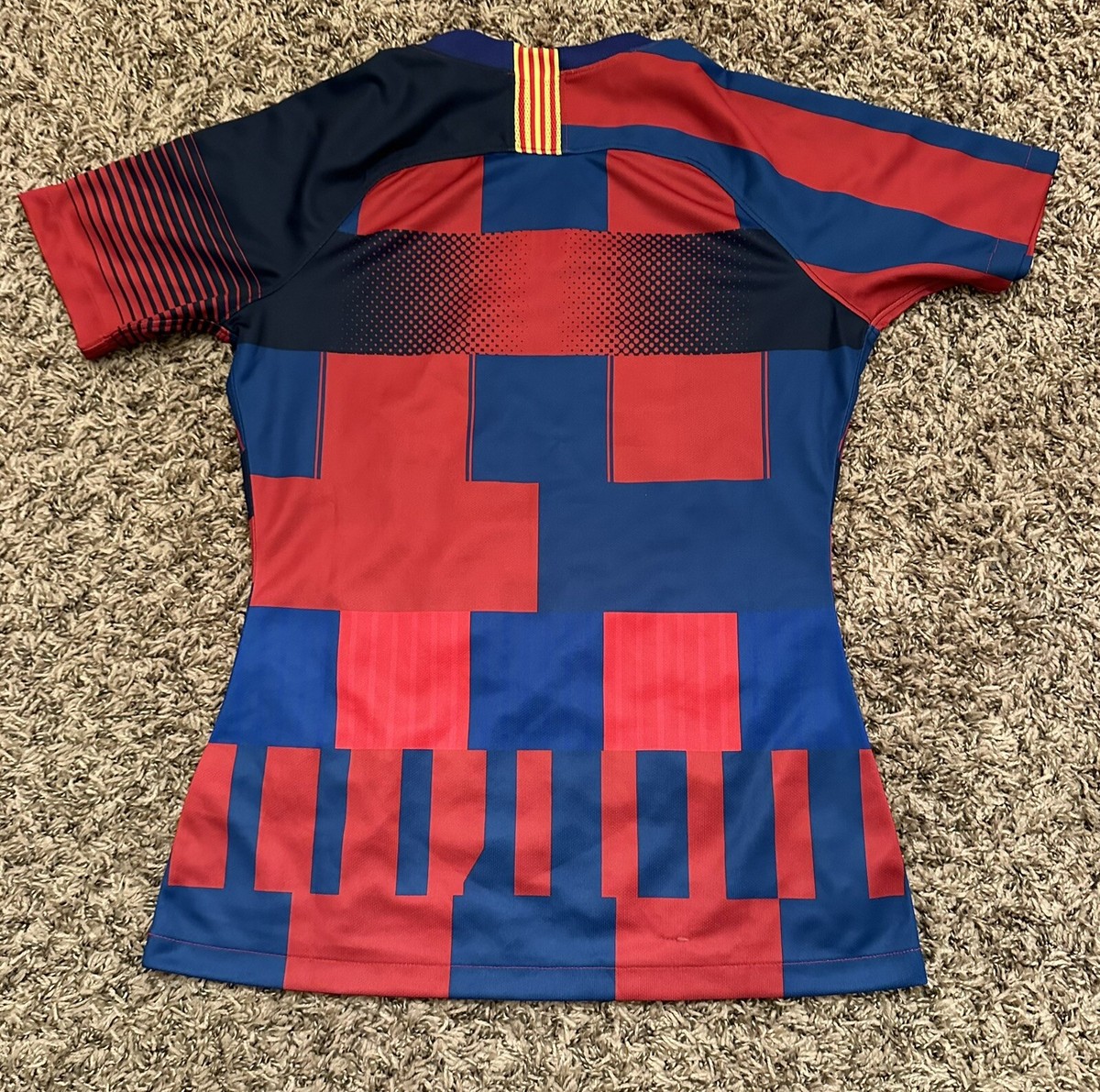 FC Barcelona Nike 20th Anniversary 2018 Jersey La Liga Womens Size