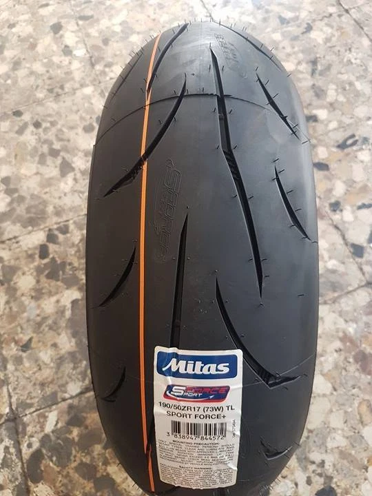Pneumatico (REAR) 190/50 ZR17 73W MITAS SPORT FORCE+ DOT 2025