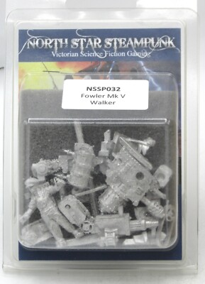 #ad North Star NSSP032 Fowler Mk V Walker Steampunk Worker Construction Mech $34.99